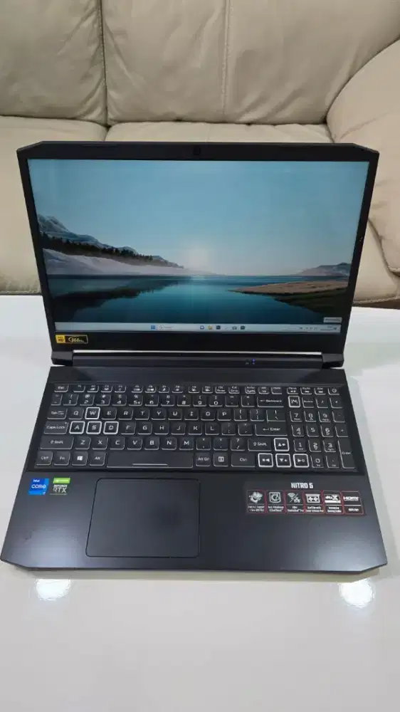 ACER NITRO 5 SUPER NGEBUT i7-11800H RTX3050 16GB SSD512GB