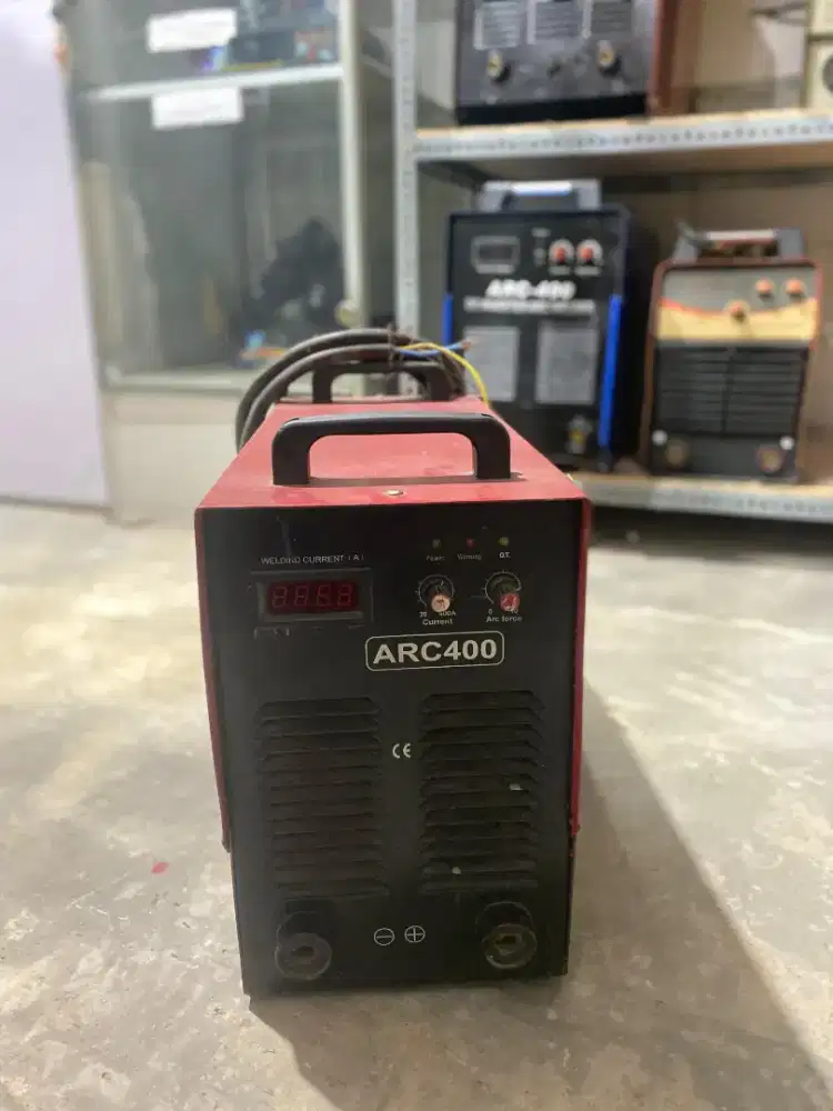 MESIN LAS BEKAS MMA 400A WEICO 3 PHASE IGBT DC LISTRIK INVERTER