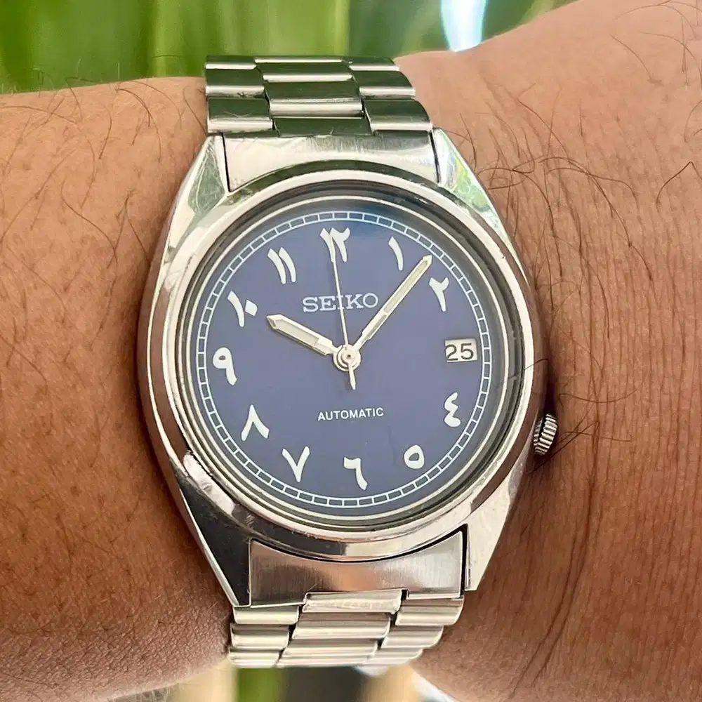 Seiko Blue Arabic Automatic