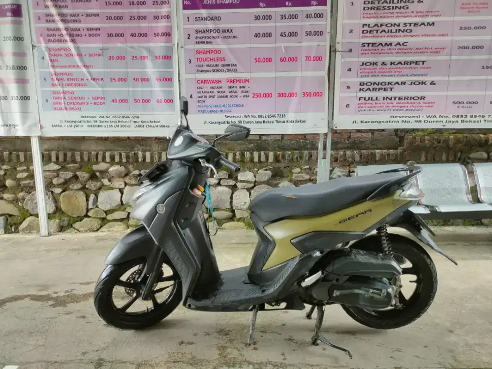 Dijual Yamaha Gear 125 Tahun 2022 atau Tuker Tambah