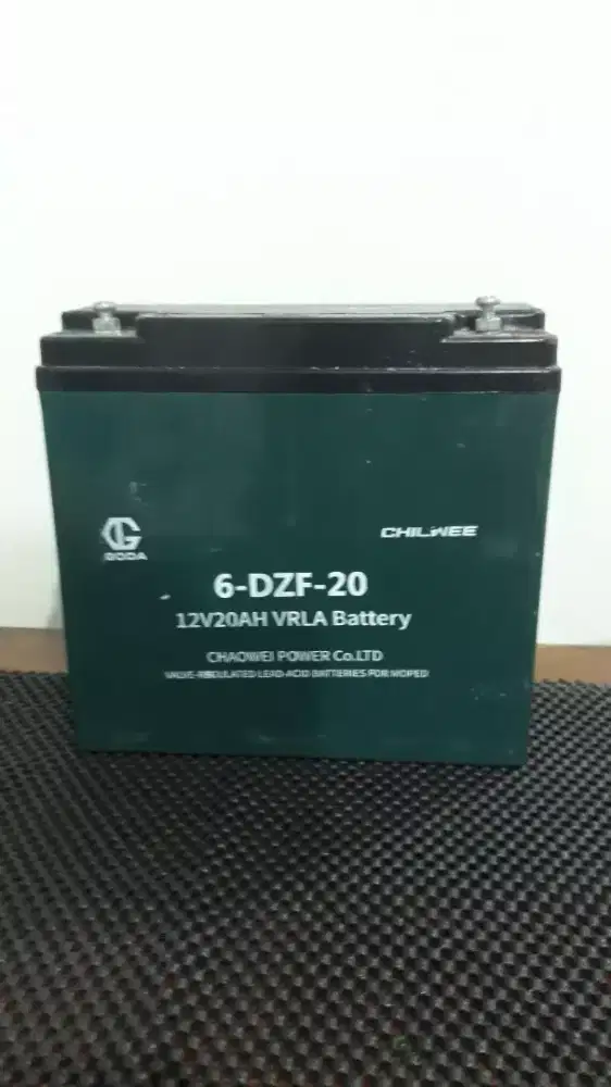 Aki bekas motor listrik 12V20AH