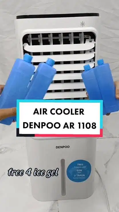 Dijual Air Cooler Merk Denpoo Kondisi Baru & Bagus
