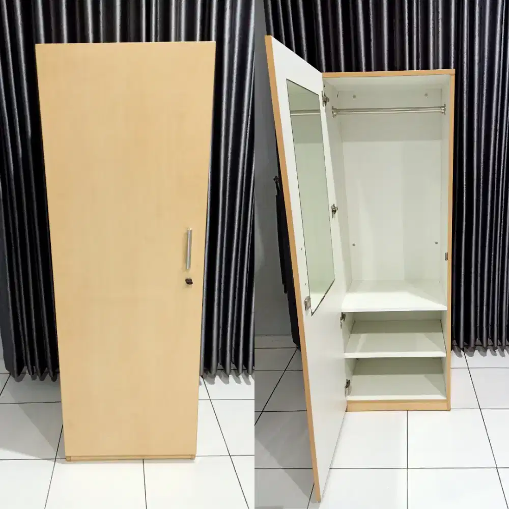 LEMARI BAJU 1 PINTU CUSTOM EX HOTEL