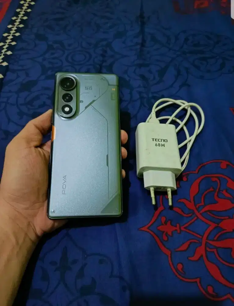 Tecno Pova Curve 5G NFC RAM 8+8/256GB Garansi Aktif 31-12-2026 Mulus