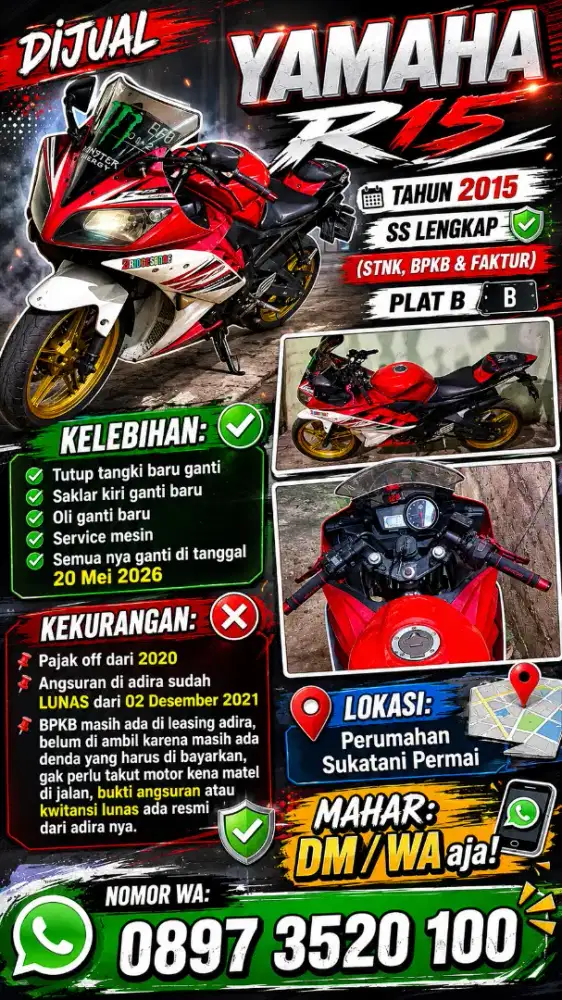 YAMAHA R15 2015