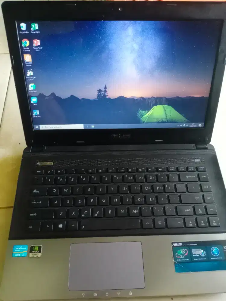 Asus K45VD Core i3 - Dual VGA - Ram 8Gb - HDD 250Gb - No minus