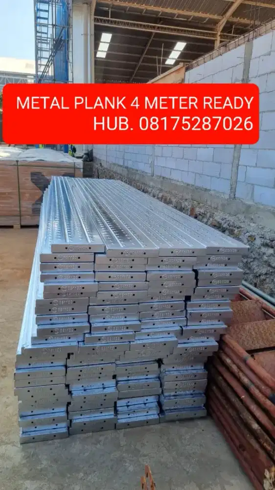 METAL PLANK / ASHIBA 4 METER
