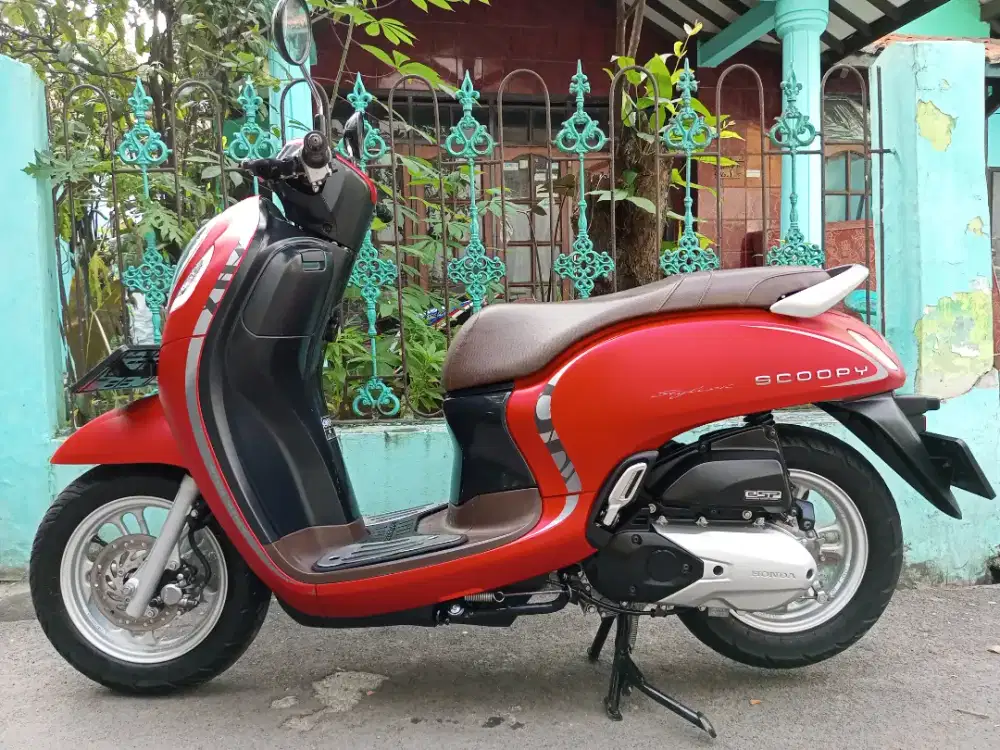 Kilometer 10 ribu Honda Scoopy xeyles seperti baru