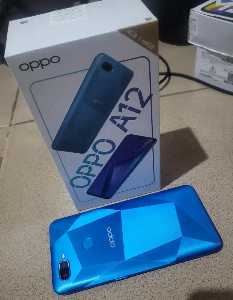 For Sale Second OPPO A12 4/64 Biru Metalic