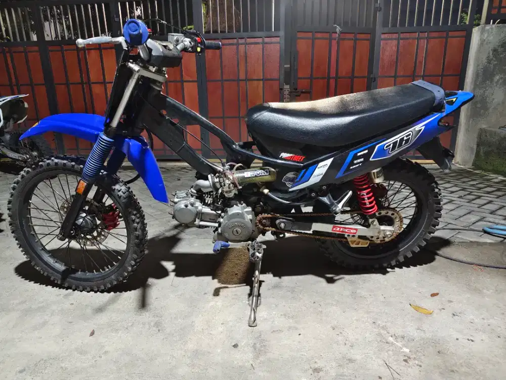 Shogun RBT tahun 2004 siap gas.