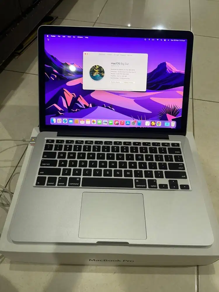 Macbook pro 13.3inch mid 2014 256gb