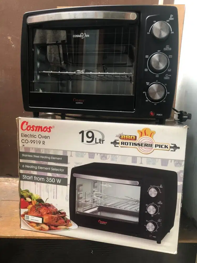 JUAL COSMOS OVEN CO-9919R (DIJUAL KARENA TIDAK TERPAKAI)
