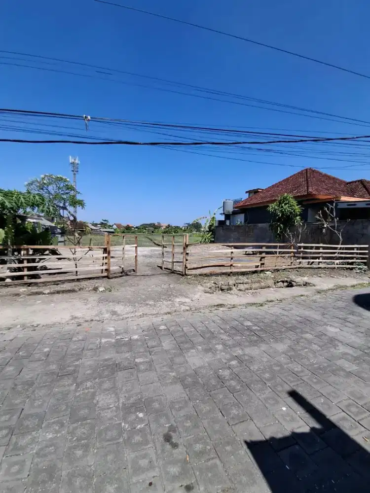 Jual tanah 2 are view sawah di Tuka Dalung dkt pererenan canggu bali