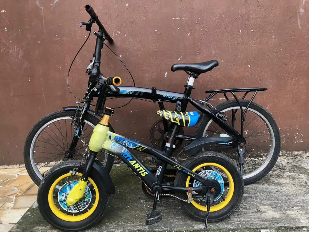 DIJUAL SEPEDA ANAK ALL IN 20inc&12inc (DIJUAL KARENA MAU UPGRADE MODEL
