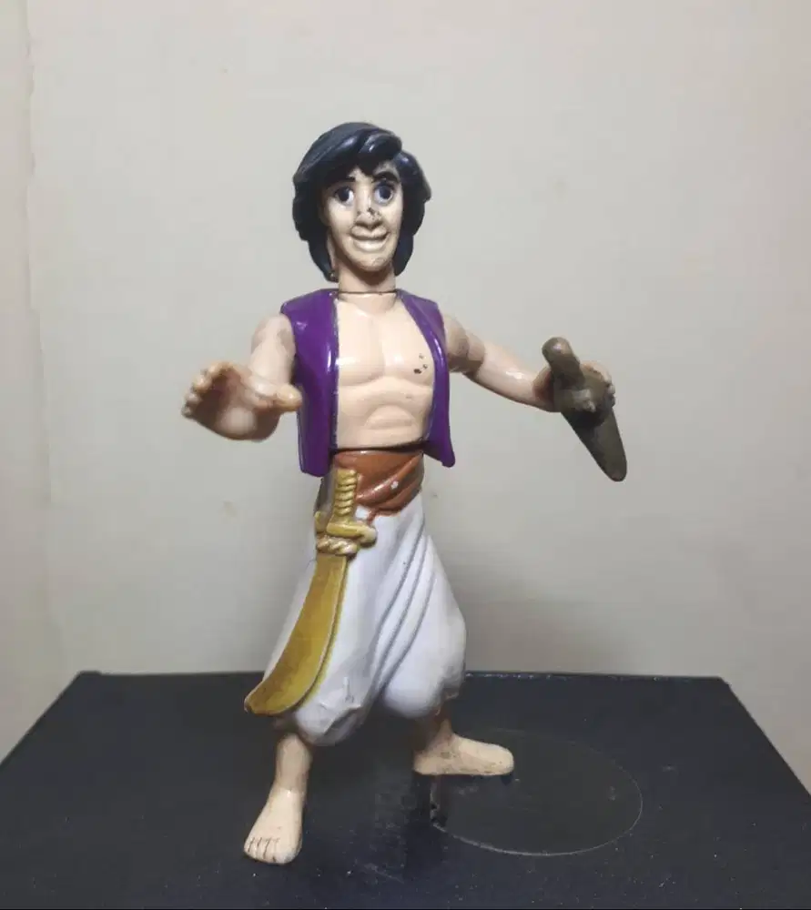 Mainan Happymeal McD Vintage Aladdin DIsney 1995