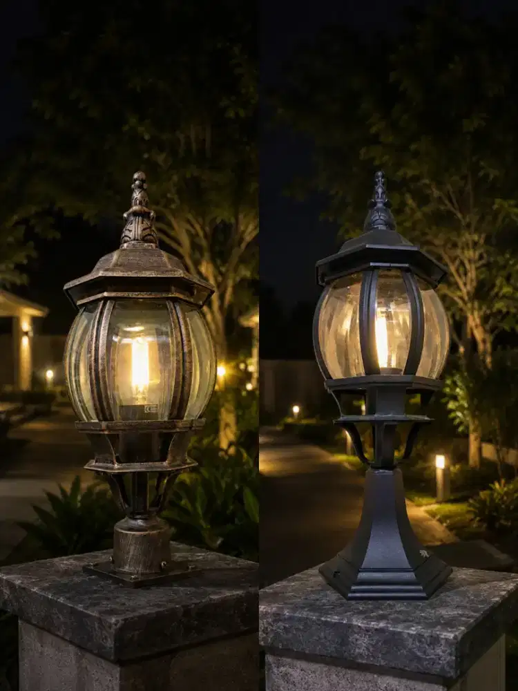 Lampu Taman Pilar 5003 (BK/AB