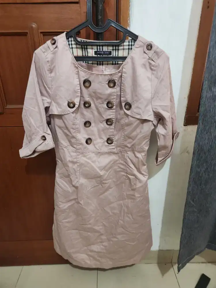 Dress coklat lucu