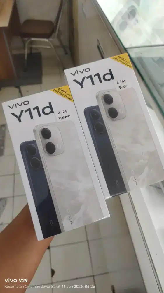 VIVO Y11D 4+4/64 6500 Baru spesial promo original