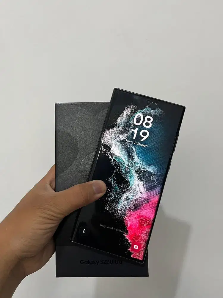 Samsung Galaxy S22 Ultra 5G Ex resmi 12/256 gb Fullset