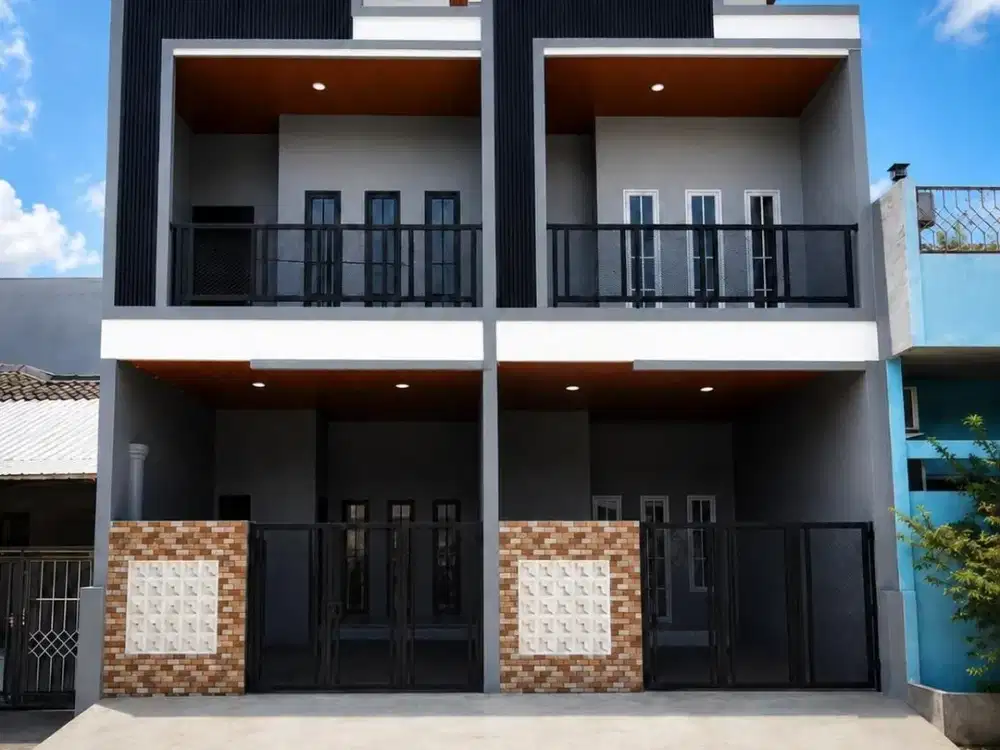 Rumah Minimalis Bangunan Baru di Harapan Indah Harga 800 Jutaan Siap Huni