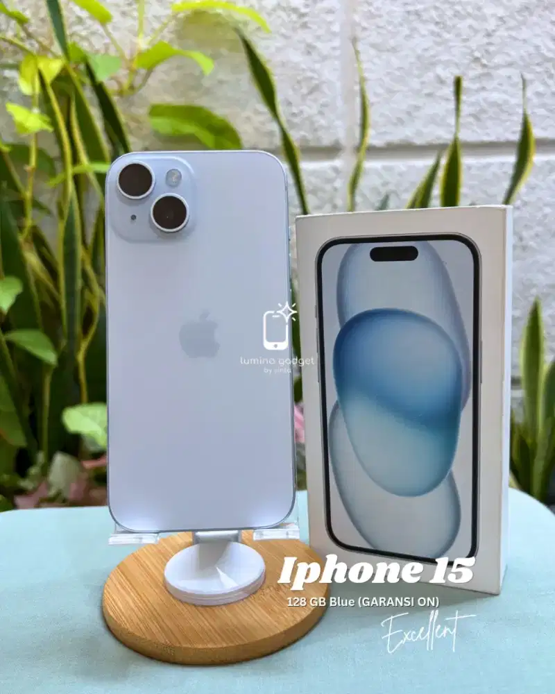 Iphone 15 128 GB Blue (GARANSI ON)
