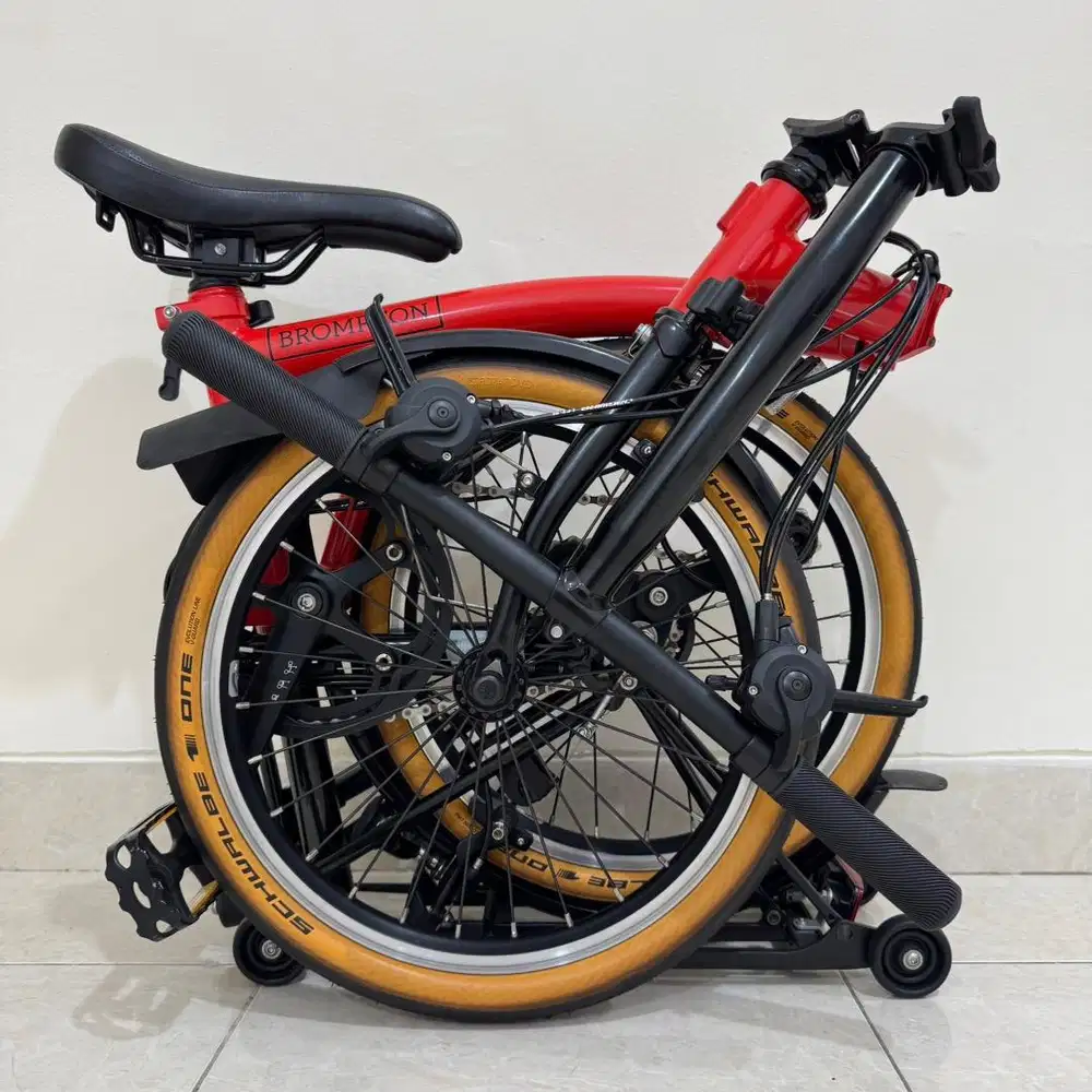 BROMPTON S6R RED ROCKET BLACK EDITION 2020 - LIKE NEW