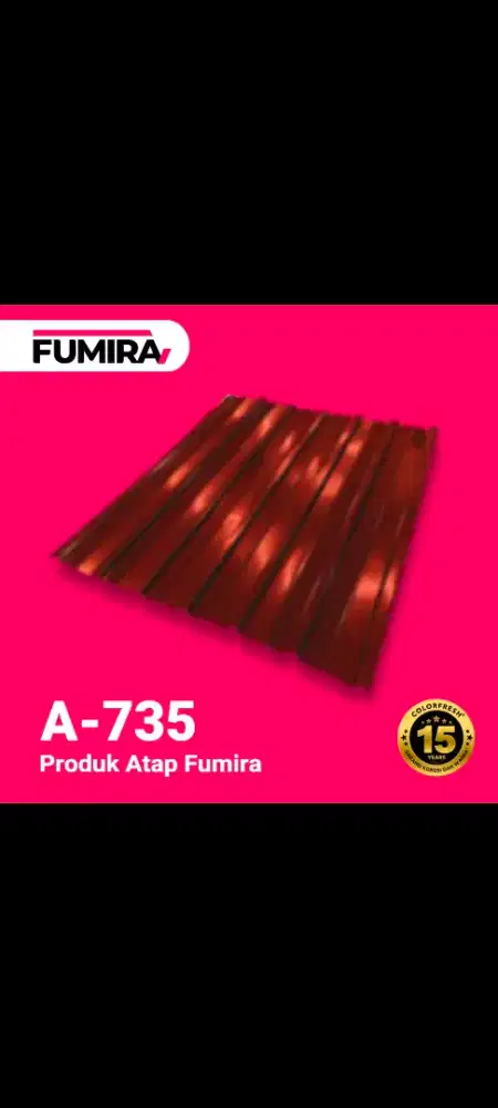 FUMIRA Atap Metal A-735
