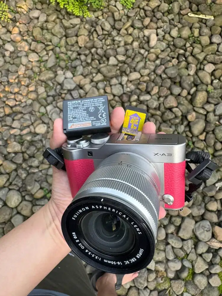 Camera Mirrorless Fujifilm X-A3 Pink Like New