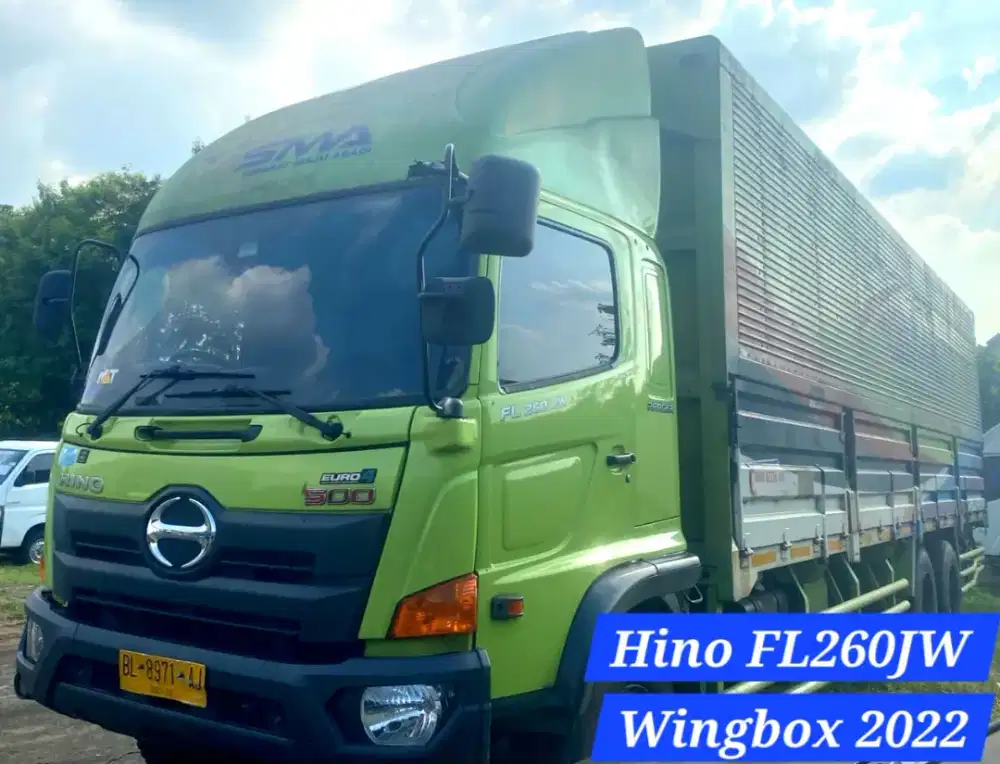 Hino FL260JW Wingbox 2022