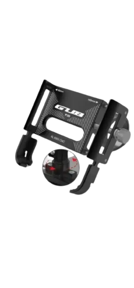 GUB P30 HOLDER HP ALUMINIUM HITAM
