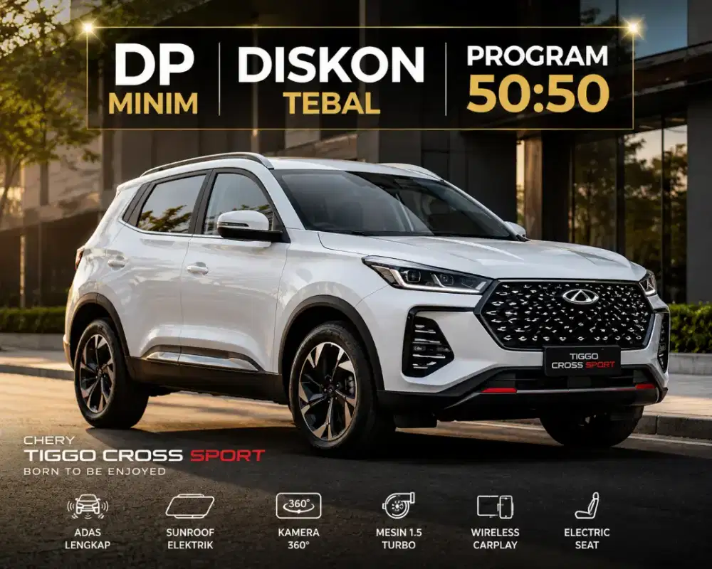 MOBIL BARU CHERY TIGGO CROSS SPORT