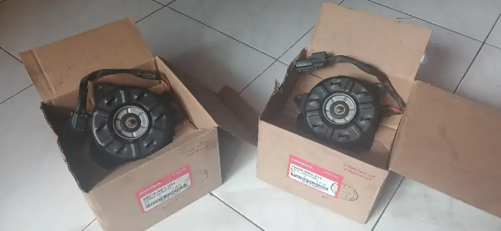 Motor Fan Radiator & Motor Fan AC Original Honda Mobilio–Copotan Asli