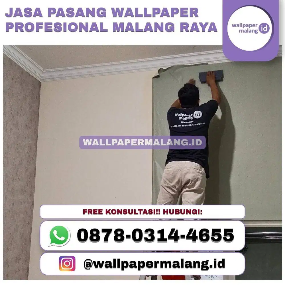 JASA PASANG WALLPAPER PROFESIONAL MALANG RAYA