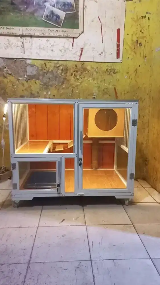 Kandang Kucing 1 Pintu Medium