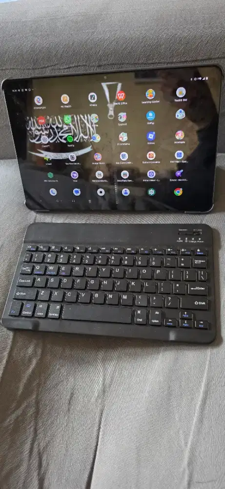 Infinix X PAD  20 memori 256/8+4GB fulset dan mulus + keyboard