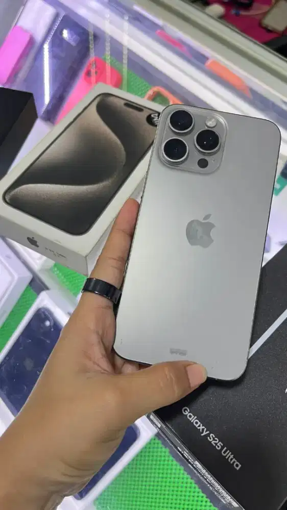 iphone 15 Pro Max 512 Kondisi super Mulus