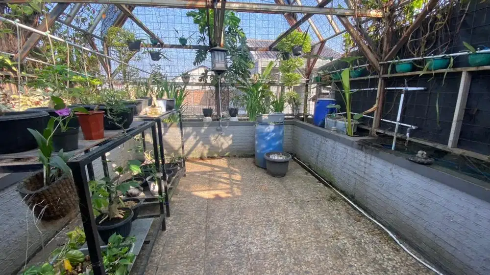 Rumah Nyaman dengan rooftop garden