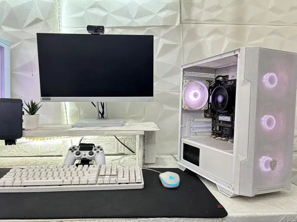 PC Murah Amd Ryzen 5 8500G AM5 RAM 16Gb Ddr5 B650M Psu 500W Nvme 128Gb