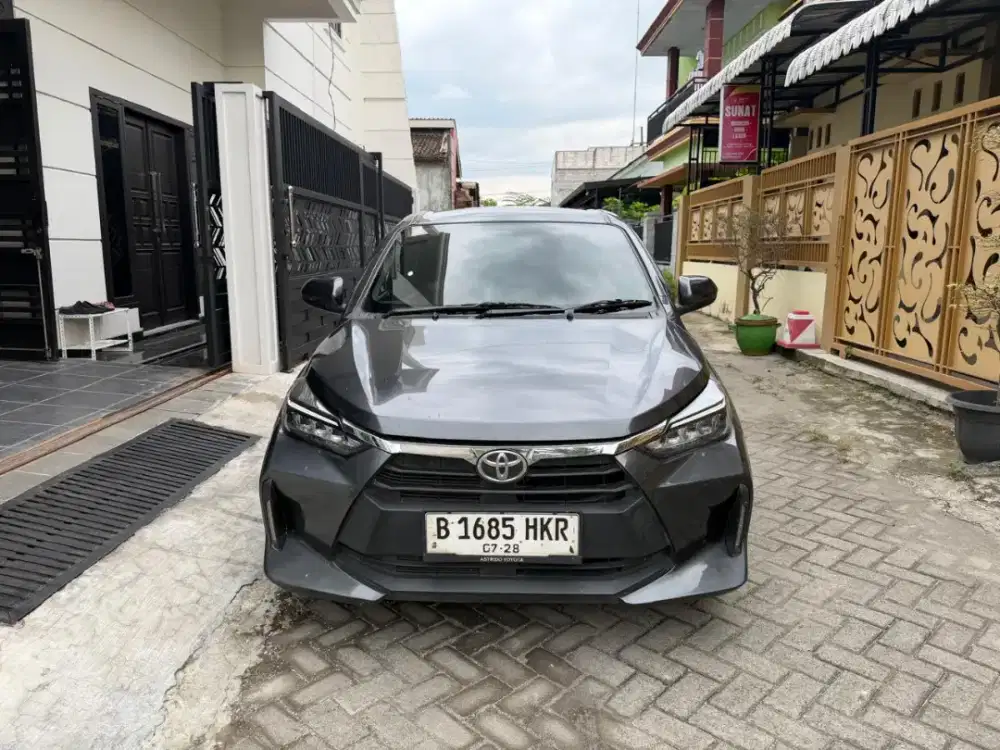 Agya G matic 2023 barcode ada irit 1 liter 20-25 km bos