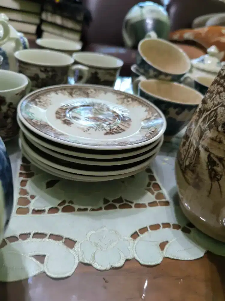 Tea set pajangan