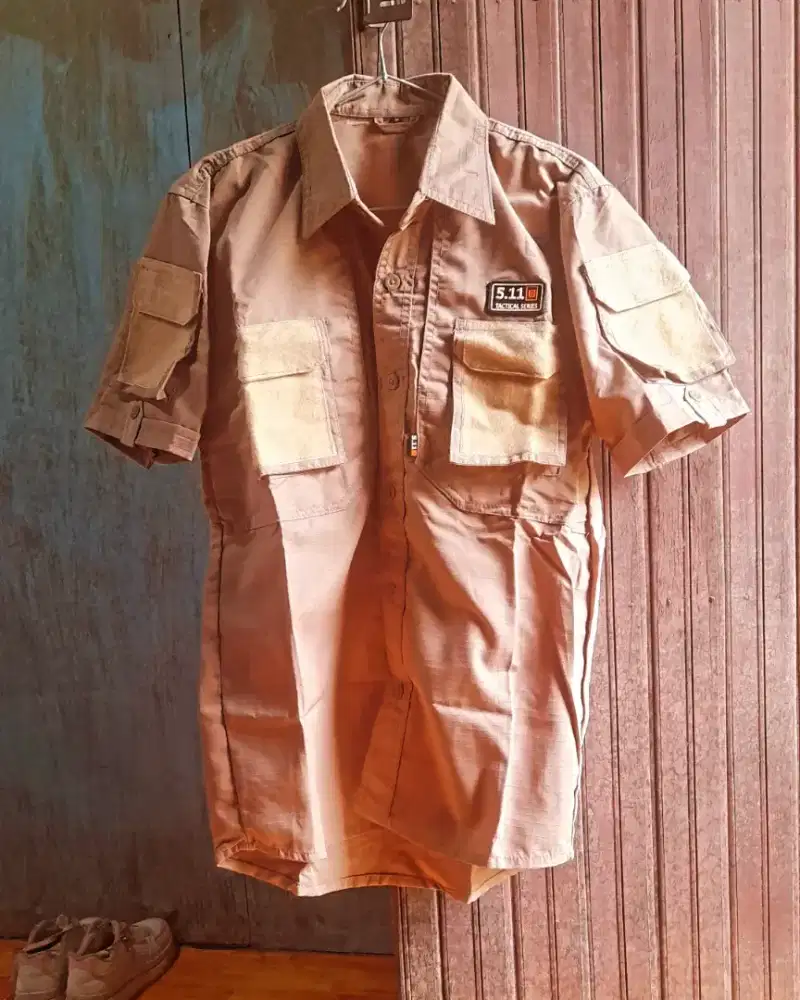 Kemeja Pendek Tactical Series