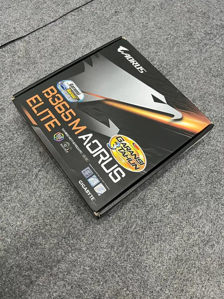 Paket Motherboard + CPU intel i3 8100 Gigabyte B365M Aorus Normal