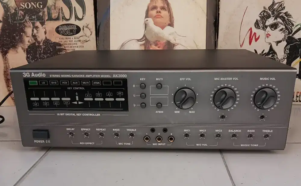 Amplifieer Karaoke 3G-AK3000