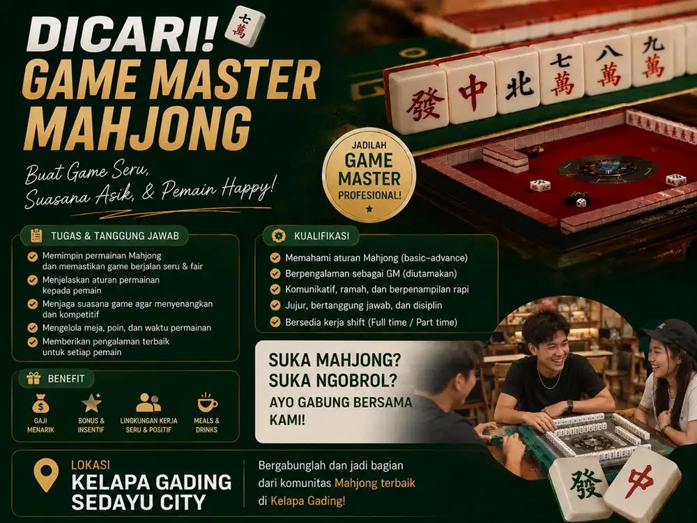 Di cari gamemaster mahjong