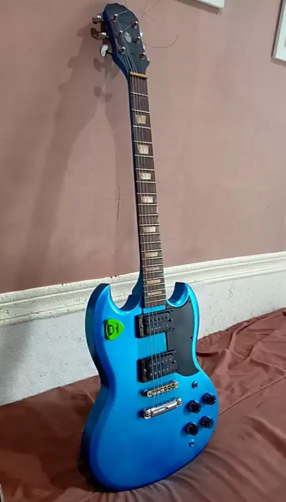 Gitar electric Gibson sg full senar double spull all normal cod ok