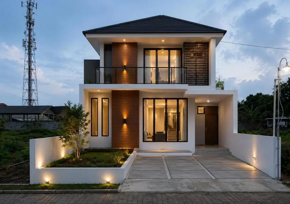Rumah lantai 2 baru