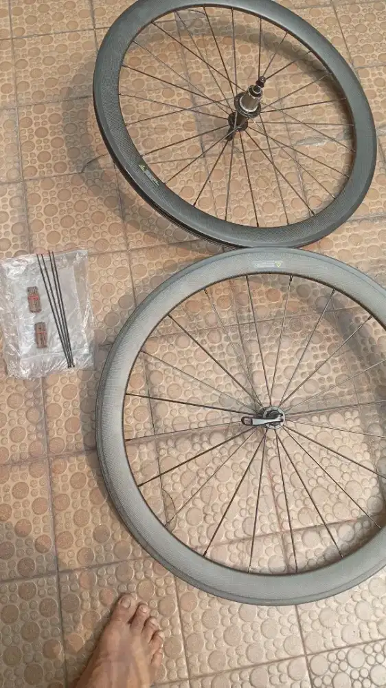 Wheelset carbon superteam 50 mm