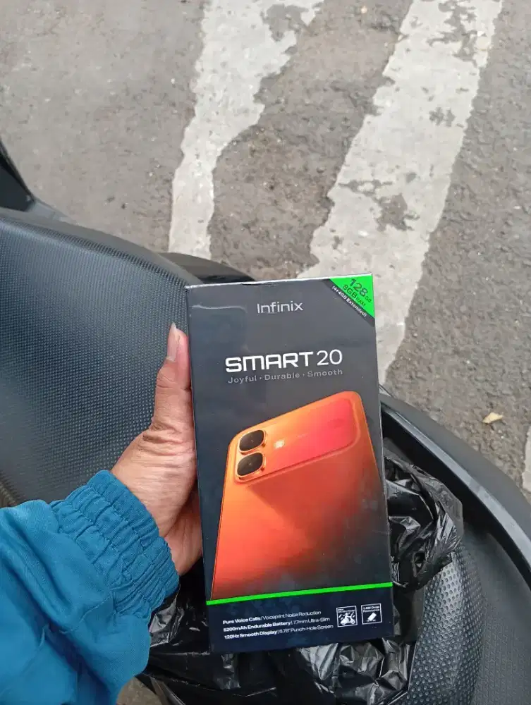 Infinix smart 20 ram 4+4/128 segel box