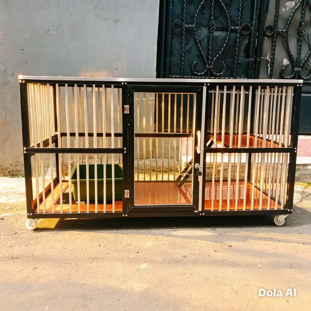 Kandang Kucing Alumunium