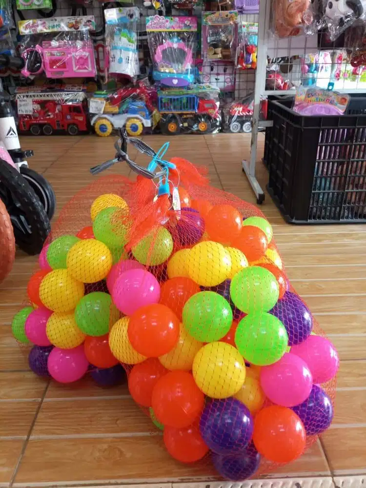 mainan anak mandi bola isi 50pcs